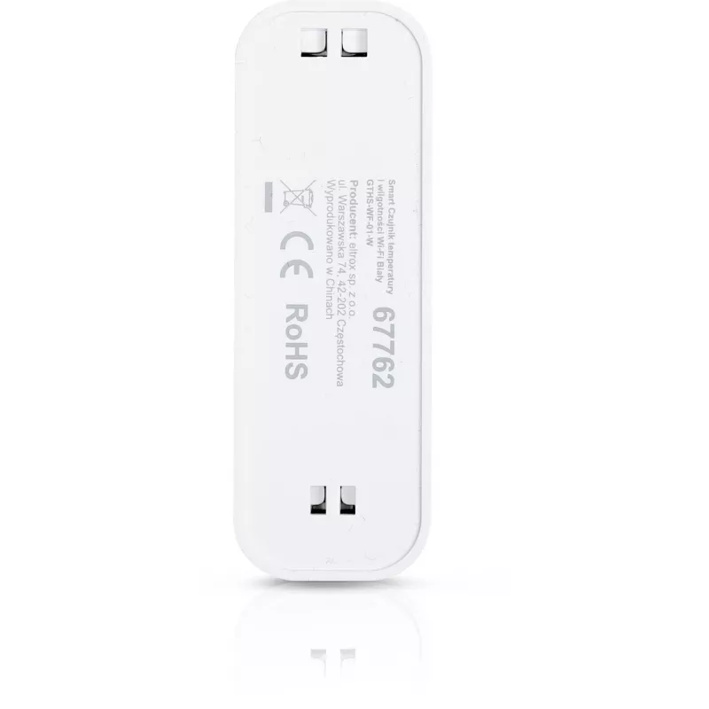 GISE slimme temperatuur- en vochtigheidssensor Wi-Fi wit | Tuya | GTHS-WF-01-W