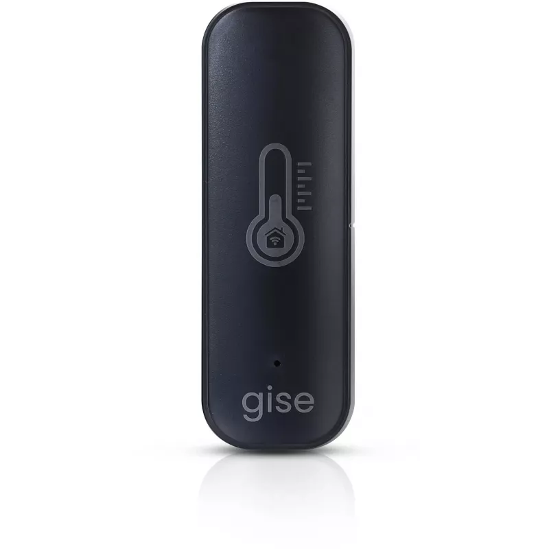 GISE slimme temperatuur- en vochtigheidssensor Wi-Fi zwart | Tuya | GTHS-WF-01-B
