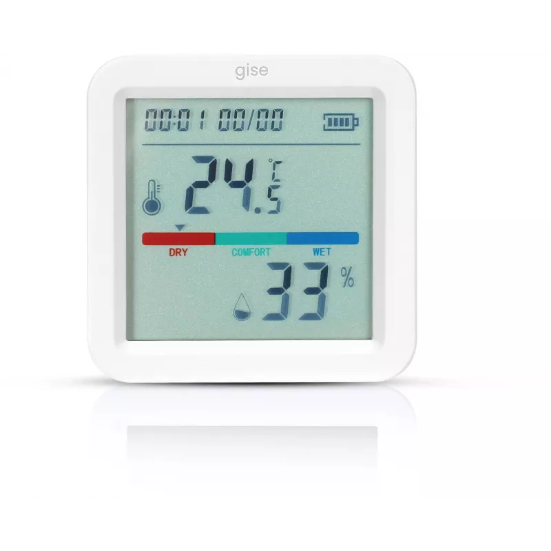 GISE slimme temperatuur- en vochtigheidssensor Wi-Fi Tuya GTHS-WF-02