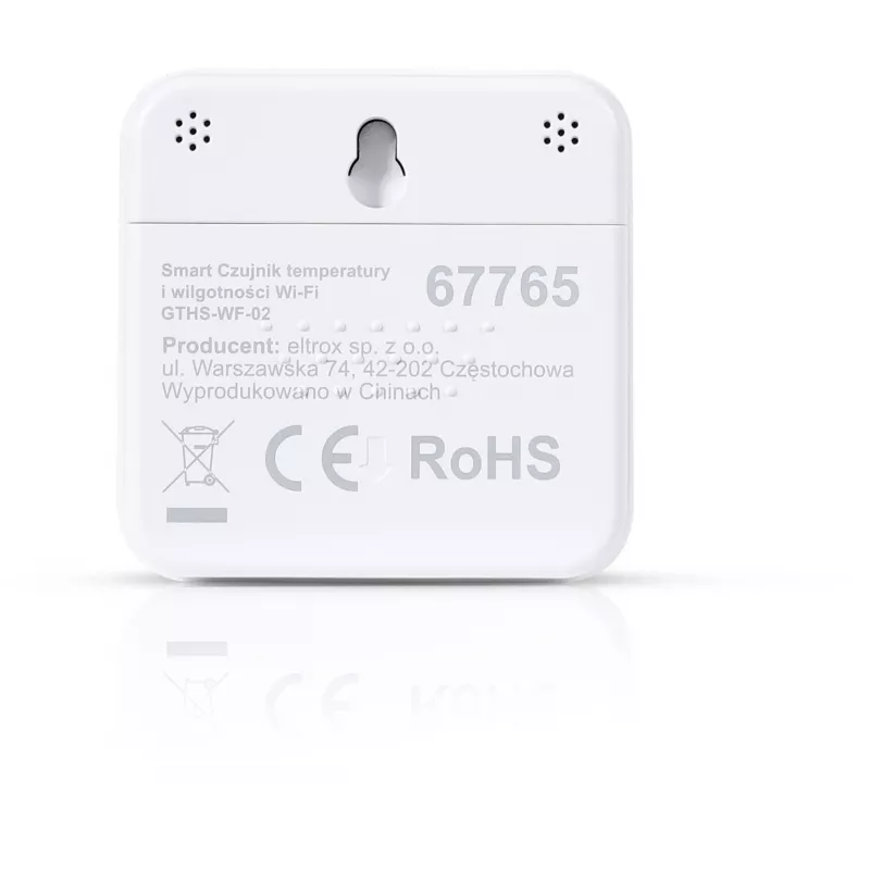 GISE slimme temperatuur- en vochtigheidssensor Wi-Fi Tuya GTHS-WF-02