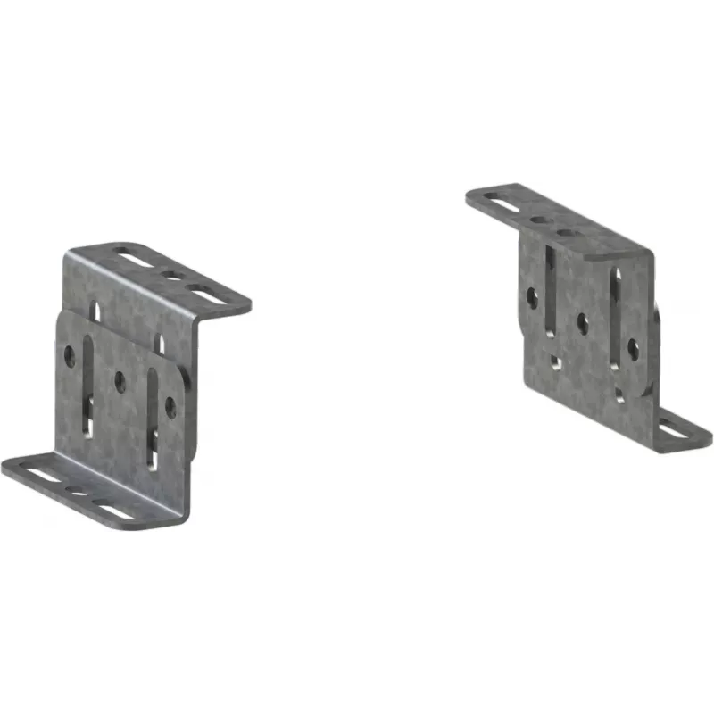 SAFE Universele montagebasis voor schuifpoortaandrijvingen / set van 4 hoekbeugels ASM150-2