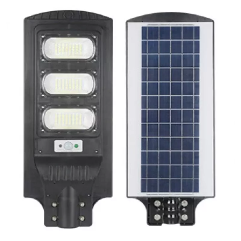 VOLT POLSKA Solarlamp JOCKER 120 + 12W paneel + afstandsbediening