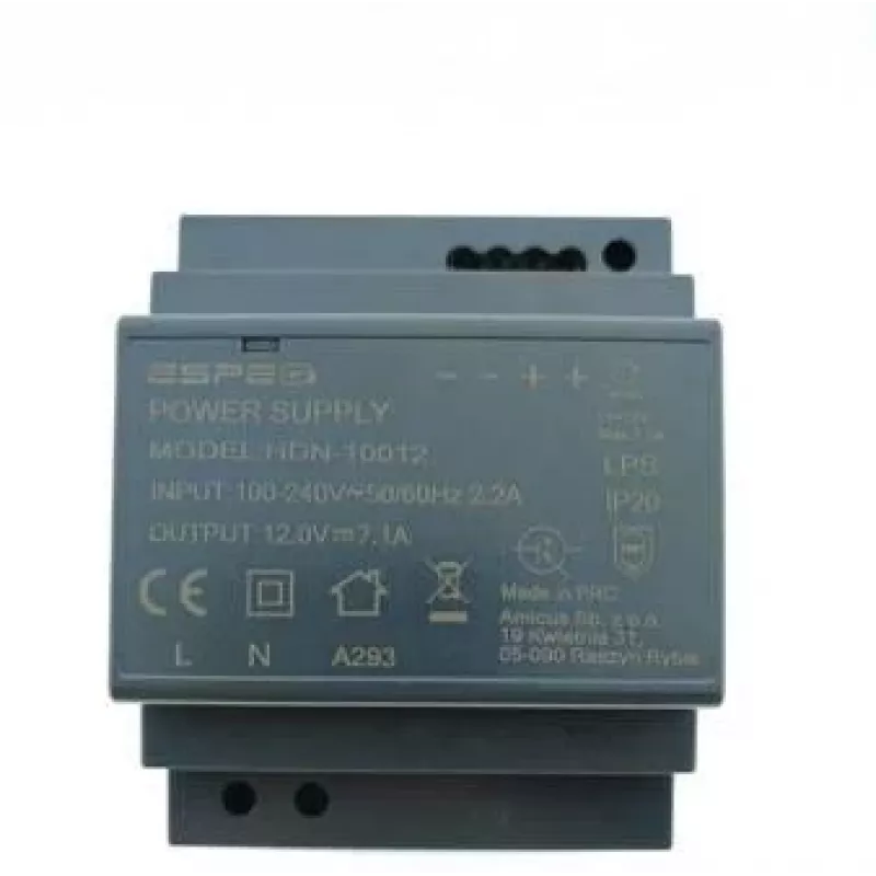 ESPE HDN-10012 DIN-rail voeding 12V 85W 7,1A