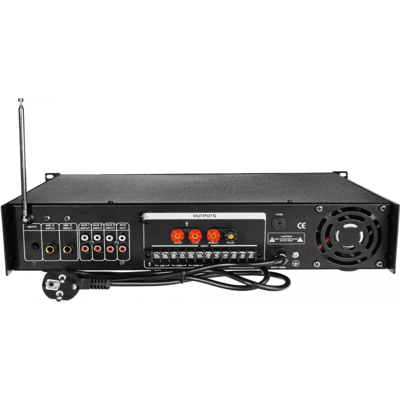 HQM 3135 FM/MP3/BLUETOOTH radioversterker 120W