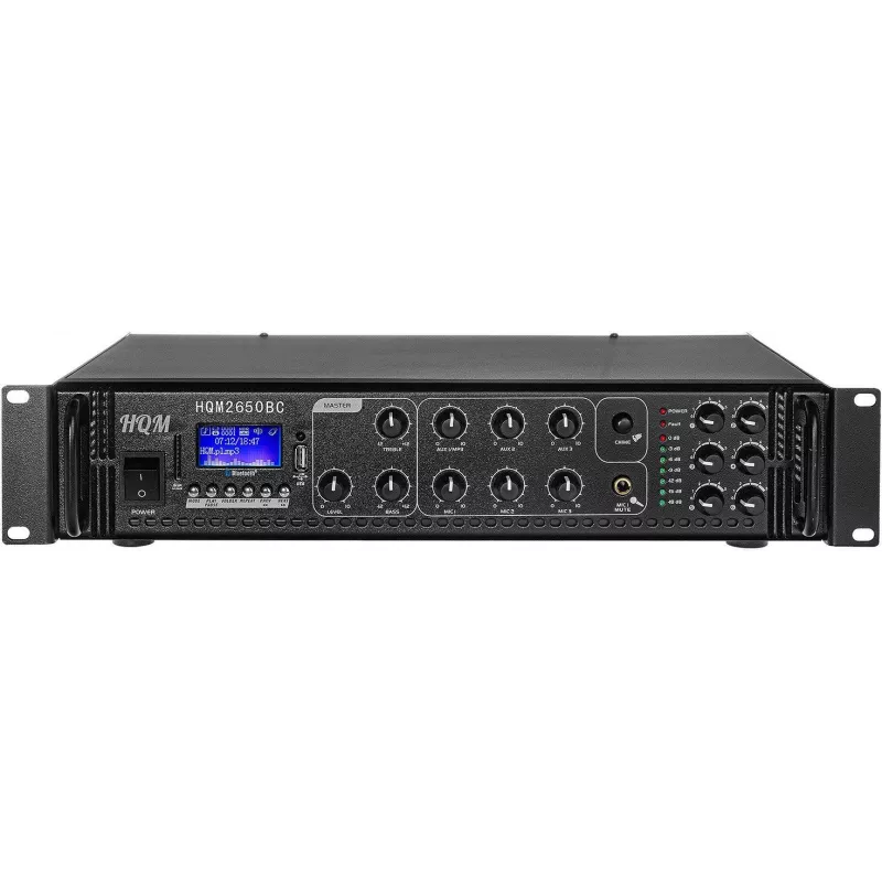 HQM HQM2650B FM/MP3/BLUETOOTH radioversterker 650W