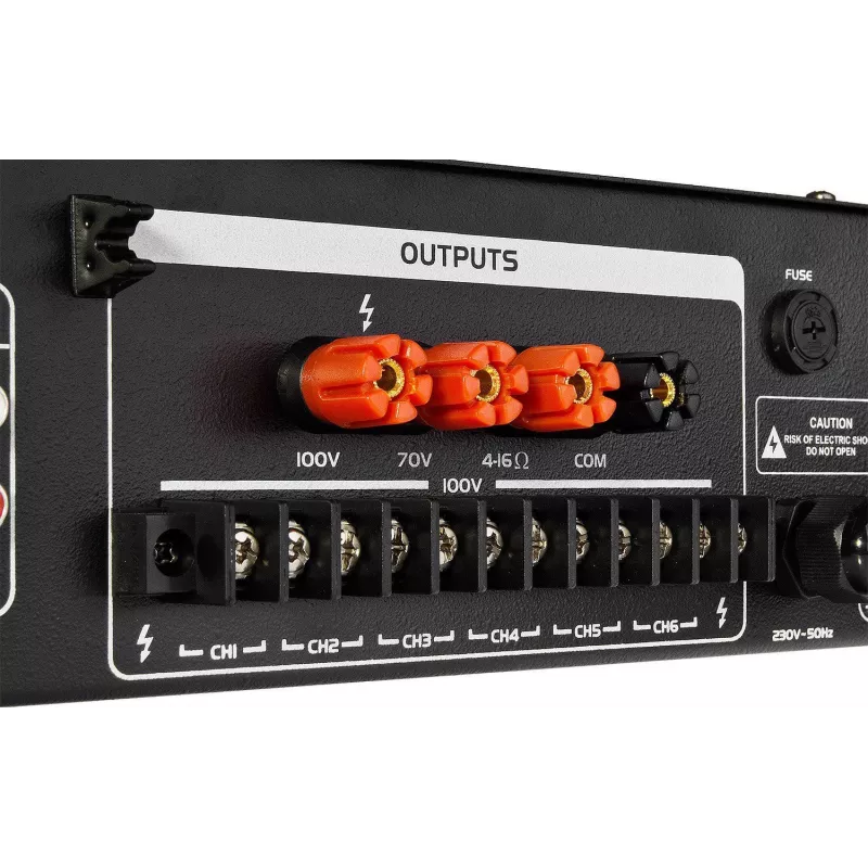 HQM HQM2650B FM/MP3/BLUETOOTH radioversterker 650W