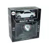 LEAN TOYS op afstandsbediening BMW M3 wit 2.4G stuurwiel-pilot 1:18 geluid lichten