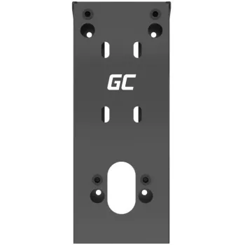 GREEN CELL EV wallbox montageafstandhouder voor HabuDen-oplader, 50 mm, zwart, ABS-kunststof, kabelmanagement, ventilatie, EVGCAKHS1