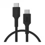 Green Cell PowerStream USB-C-naar-USB-C-kabel 100W, 0,3 m, zwart