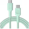 Green Cell PowerStream USB-C naar USB-C kabel 100W 2m mintgroen