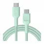 Green Cell PowerStream USB-C naar USB-C kabel 100W 2m mintgroen