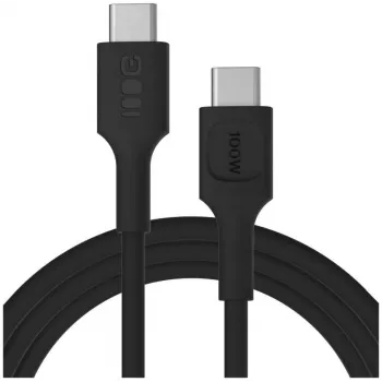 Green Cell PowerFlex snelladen USB-C naar USB-C kabel 100W 2m zwart