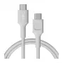 Green Cell PowerFlex snelladen USB-C naar USB-C kabel 100W wit 1,2m