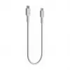 GREEN CELL PowerFlex USB-C naar USB-C kabel 2m 100W PD sneeuwwit