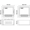 OXT mini rolluikcontroller ZigBee Tuya