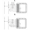 OXT mini relaismodule 2-kanaals zonder nulleider ZigBee TUYA T272