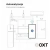 OXT T220P Wi-Fi-relaismodule, 1 circuit, 16 A, energiemeting, Tuya