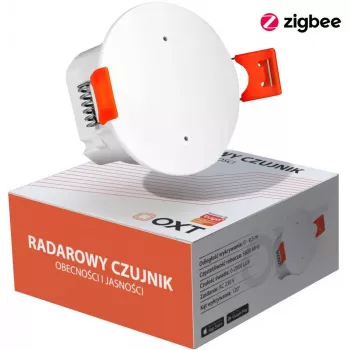 OXT T160 mmWave radar aanwezigheids- & helderheidssensor 230V ZigBee Tuya