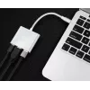 ZENWIRE BYL-2008N 3-in-1 MHL hub USB-C naar HDMI 4K adapter, Space Gray