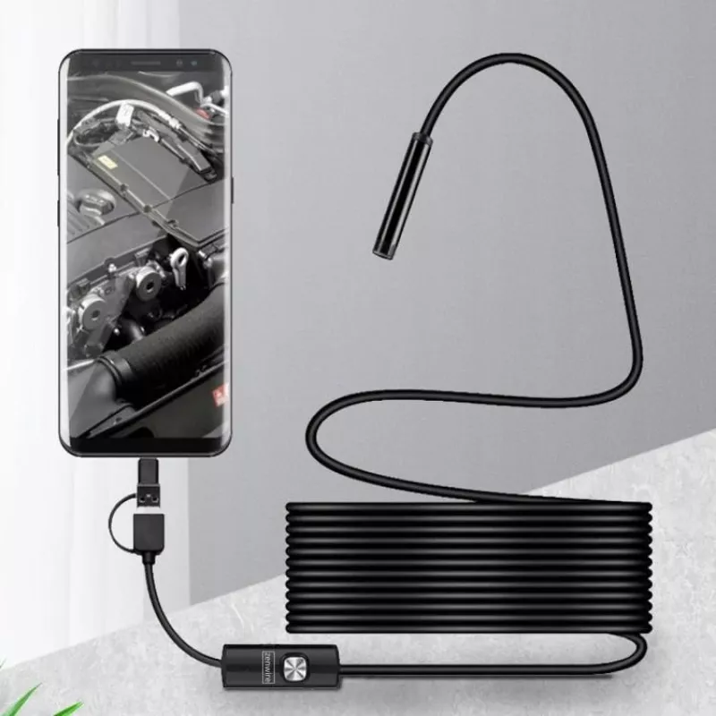 ZENWIRE AN100 USB-C Endoscoop-Inspectiecamera 3,5m 1080p IP67 met accessoires