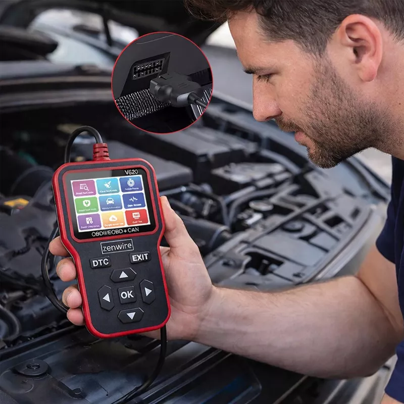 ZENWIRE V620 OBD2 ELM327 CAN-interface diagnosescanner