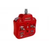 LEAN TOYS Brandweerauto met Uitschuifbare Draailadder, R/C, Geluid, Licht, Sirene