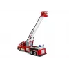 LEAN TOYS Brandweerauto met Uitschuifbare Draailadder, R/C, Geluid, Licht, Sirene