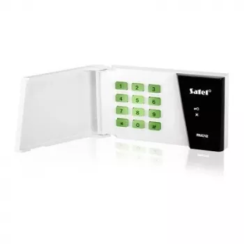 SATEL MICRA MKP-300 draadloos toetsenbord, zwart/wit, 433 MHz