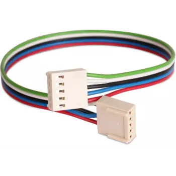SATEL kabel PIN5/PIN5 - 1m verbindingskabel voor alarmsystemen, wit