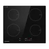 AMZCHEF CE-T-74IB4xyzf-CS 4-zone inductiekookplaat 7400W inbouw met booster, timer, kinderslot