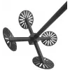 Camsafe CS30-KSO4 A wand-/plafondhouder voor domecamera's, antraciet