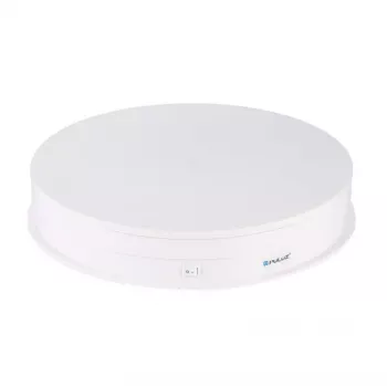 PULUZ elektrische draaischijf display 30cm USB (wit)