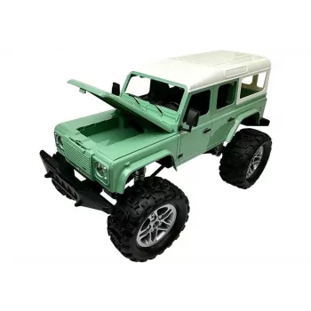 Double E afstandsbediening auto Jeep R/C groen 7,5 km/h 1:14 2,4G