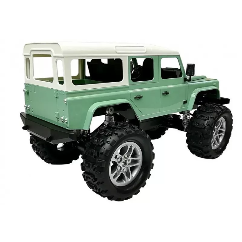 Double E afstandsbediening auto Jeep R/C groen 7,5 km/h 1:14 2,4G