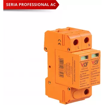 VCX Professional C2P Klasse C Overspanningsbeveiliging 2P (T2) 40kA