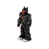 LEAN TOYS Interactieve Robot met Loopfunctie, Geluid en Licht, Zwart