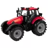 LEAN TOYS Kleine Tractor met Klapbare Motorkap, Rood, 13 cm