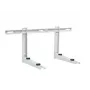 Ivensis IWL450 opklapbare plankendrager met montagerail 450 mm wit