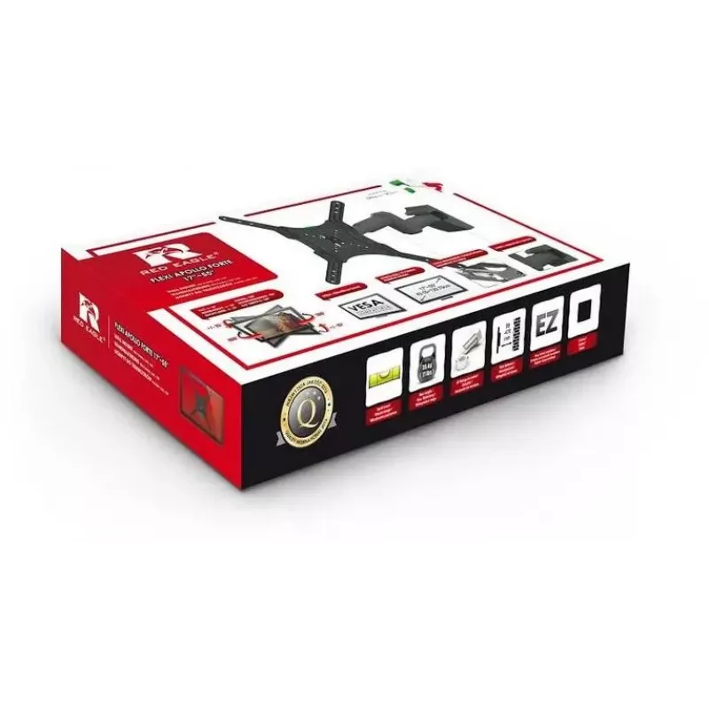 RED EAGLE FLEXI APOLLO FORTE 17-55 full motion tv-wandbeugel zwart