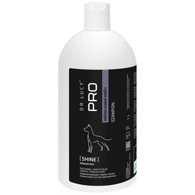 DR LUCY Shine Short Hair hondenshampoo 1L