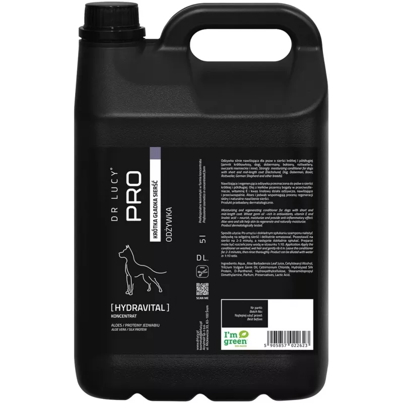 DR LUCY PRO HYDRAVITAL 5L vochtinbrengende conditioner