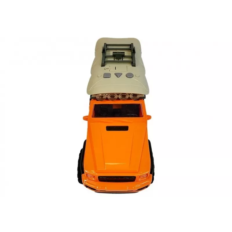 LEAN TOYS Camping Truck Jeep geluiden en licht