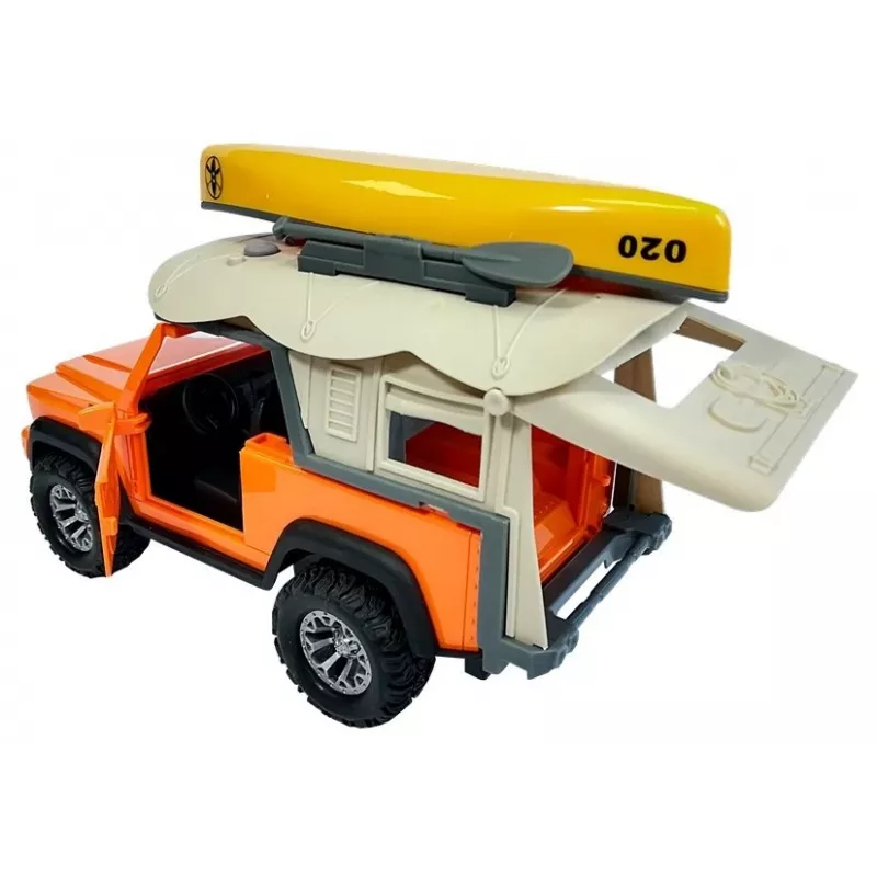 LEAN TOYS Camping Truck Jeep geluiden en licht