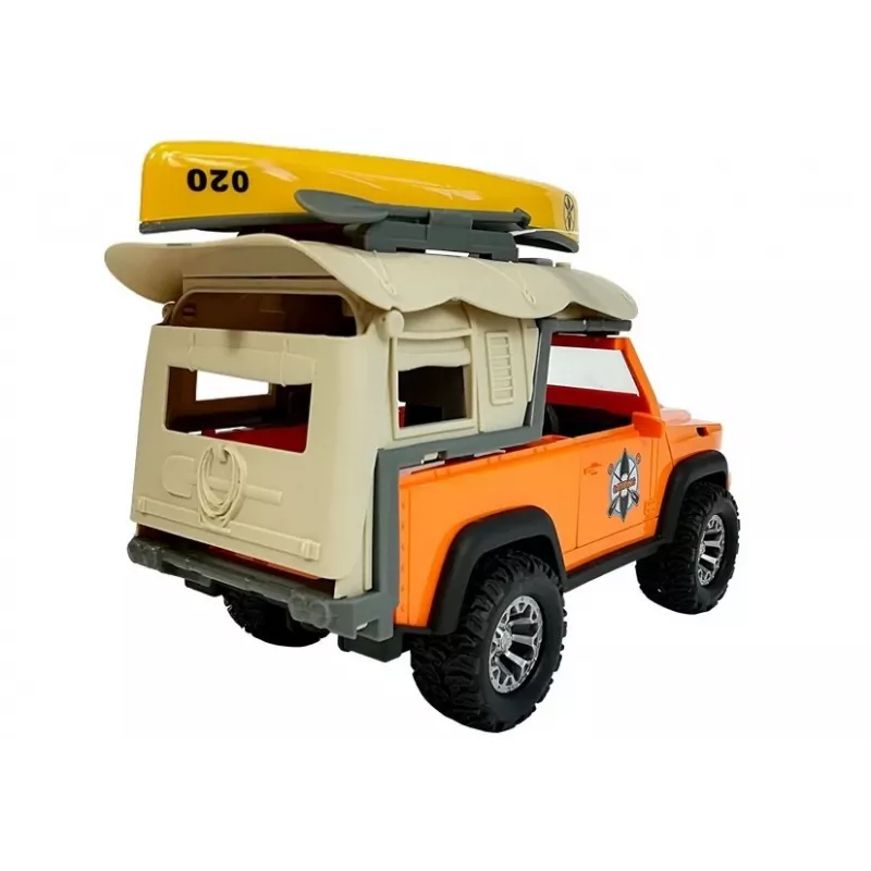 LEAN TOYS Camping Truck Jeep geluiden en licht