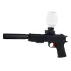 LEAN TOYS elektrisch waterpistool met pijlen en veiligheidsbril, zwart