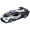 LEAN TOYS op afstandsbediening RC-politieauto schaal 1:12, wit