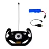 LEAN TOYS RC op afstandsbediening sportwagen met lichten blauw 1:16