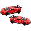 LEAN TOYS auto sportwagen 1:32 wrijvingsaandrijving rood