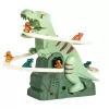 LEAN TOYS Track Slide dinosaurus klimmen licht geluiden