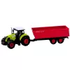 LEAN TOYS set truck tractor met aanhanger lichten en geluiden rood